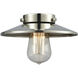 Franklin Restoration Railroad LED 8 inch Polished Nickel Mini Pendant Ceiling Light, Franklin Restoration